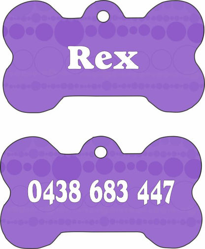 Bone Shaped Pet Tag